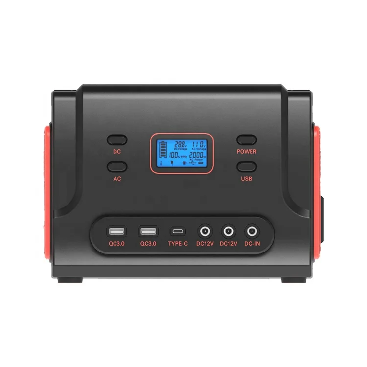 

Portable Power Station 500Wh Outdoor Solar Generator Mobile Lithium Battery Pack 110V 500W AC Outlet for Road Trip Camping