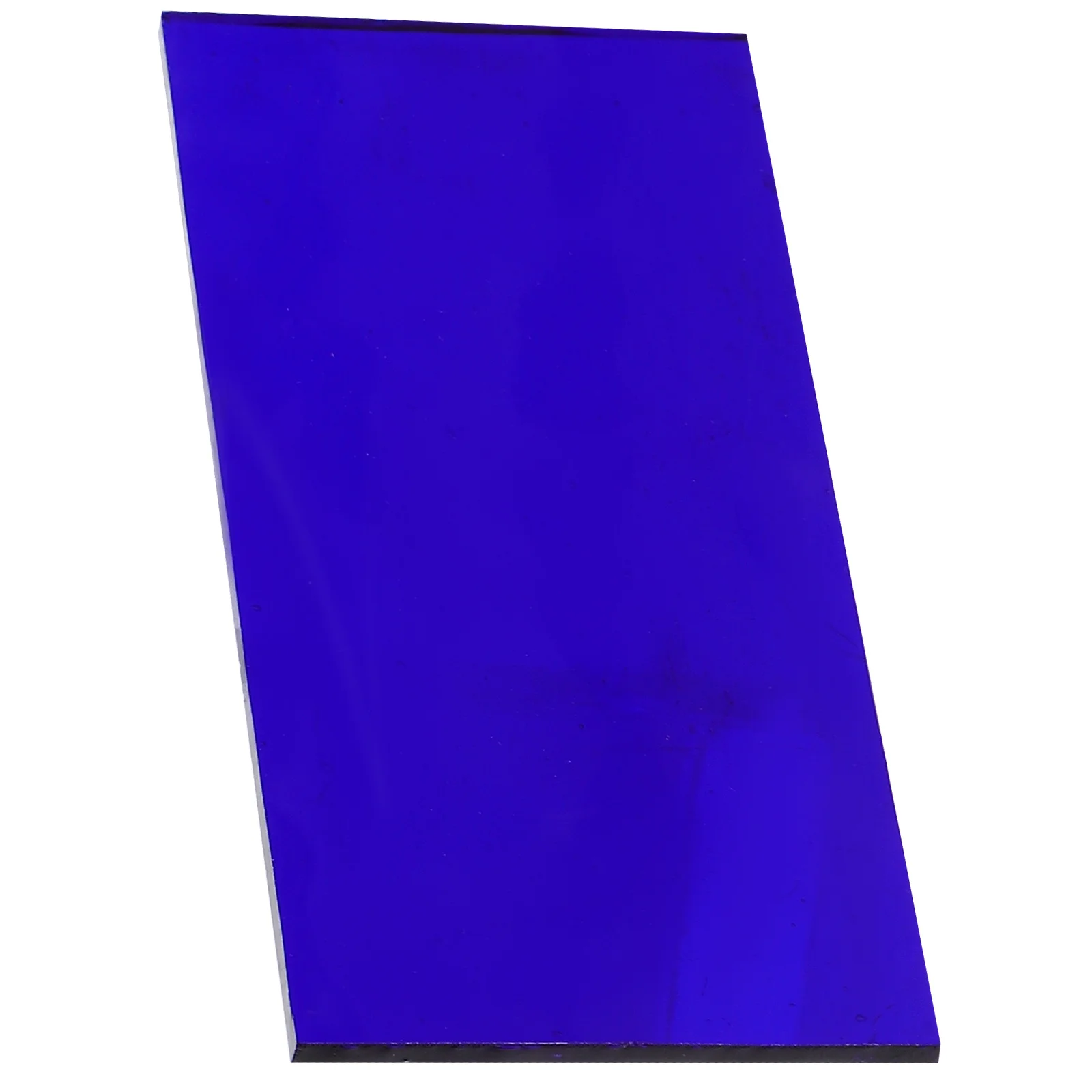 

5x10cm Experiment Cobalt Plate Chemistry Filter Glass Versatile Application Physical Experimental Equipment Labs Experiment