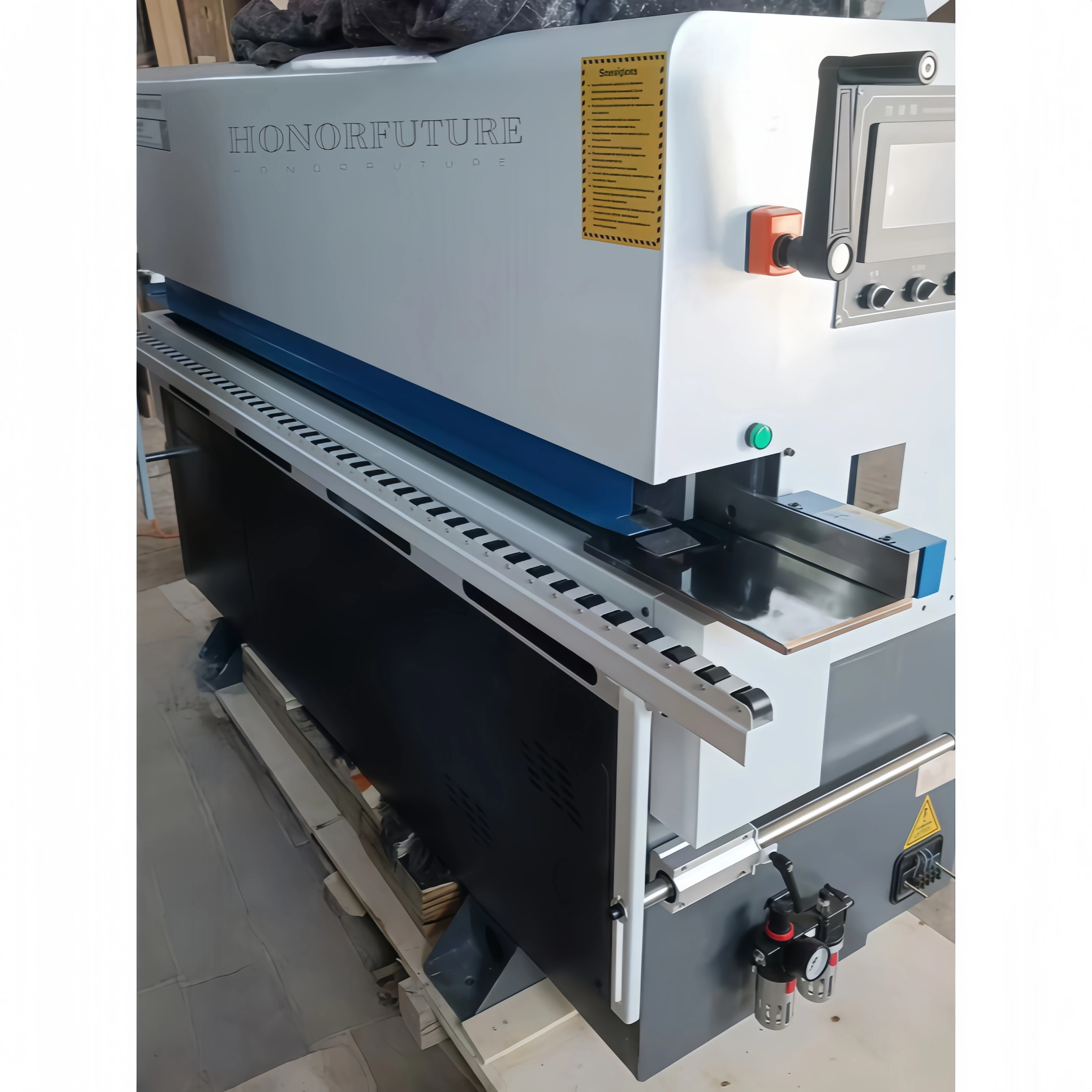 

High Stability Edge Banding Machine Auto Bevel Curve Sealing Gluing Bonding for Sale Wood Tools Quality Full Automatic PVC MDF