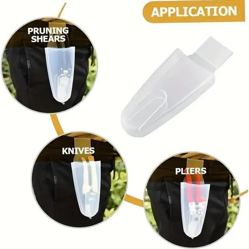 ~Professional Garden Pruning Shear Plastic Sheath Tool Holsters Belt Holder Bag Holder Waist Belt For Pruning Shear