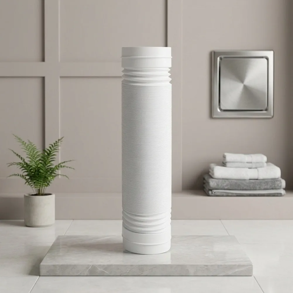 Flexible PP Vent Hose for Midea Dryer Designed to Navigate Obstructed Routes Without Compromising Airflow Capacity