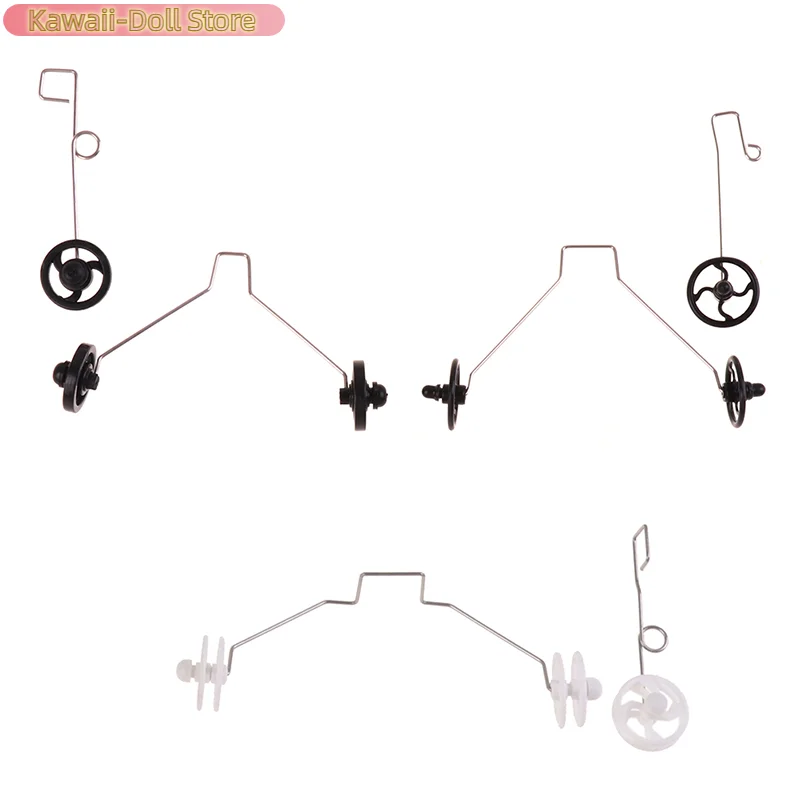 Kit de train d'atterrissage planeur en mousse RC, 1 ensemble, avec roue, accessoires d'avion pour Cessna J-11 J-20 SU27 SU57 Z51 F22 SU35