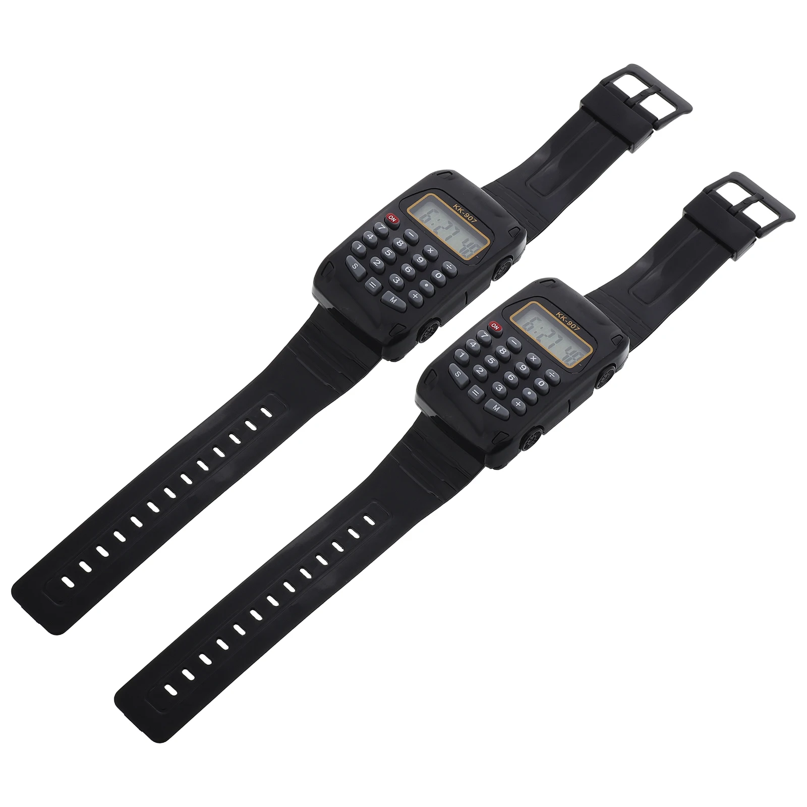 2 Pcs Calculator Watch Digital for Portable ’s Engineers Pvc School Multifunction