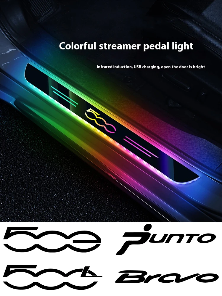 

Car LED Wireless Threshold Light For Fiat 500 500x 500l 500c 500e Abarth Tipo Topo Stilo Siena Sedici Idea Punto Panda Mobi Uno