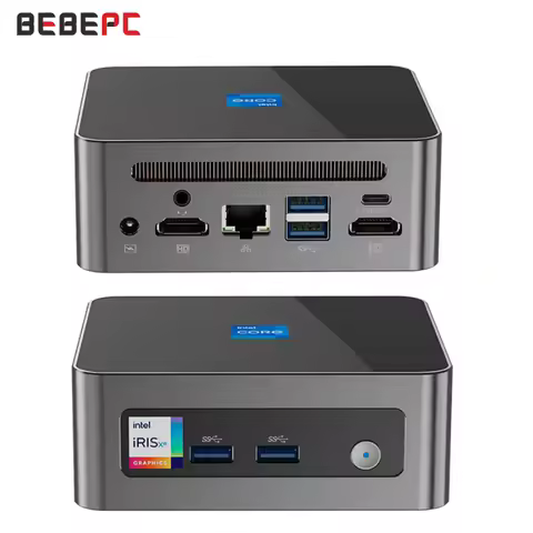 MINI PC Intel i9 12900HK i7 1270P 13620H i5 12450H WiFi6 bluetooth 2.5G LAN NVME DDR4 3200MHZ 4K ubuntu Linux Windows11 Computer