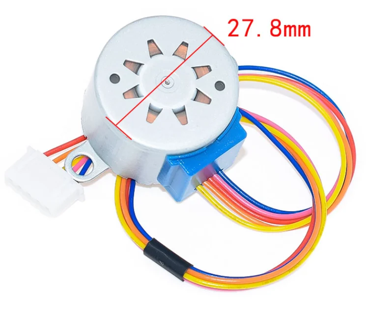 DC 5V 12V 28BYJ-48 Stepper Motor Lead 25cm Reduction Step Gear Stepper Motor 4 Phase With ULN2003 driver board Arduino Diy Kit