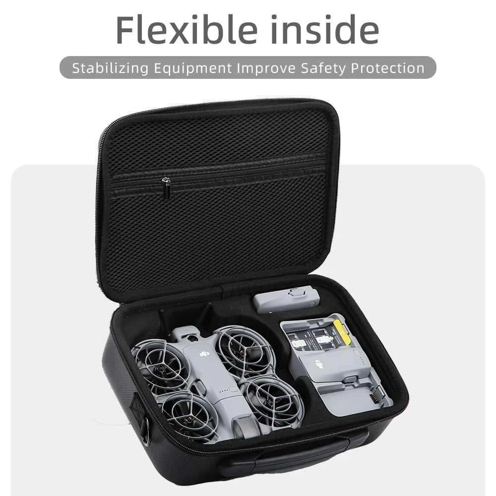 For DJI NEO 2 Storage Bag Portable Shoulder Bag Large Capacity Case For DJI Neo 2 Organizer Shockproof Handbag Accessories