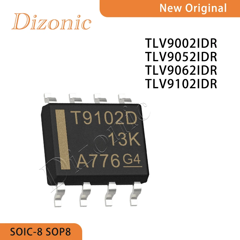 

100%New Original TLV9002IDR TLV9052IDR TLV9062IDR TLV9102IDR Dual Op Amp 8-SOIC Low Power High-Speed Precision RRIO In Stock