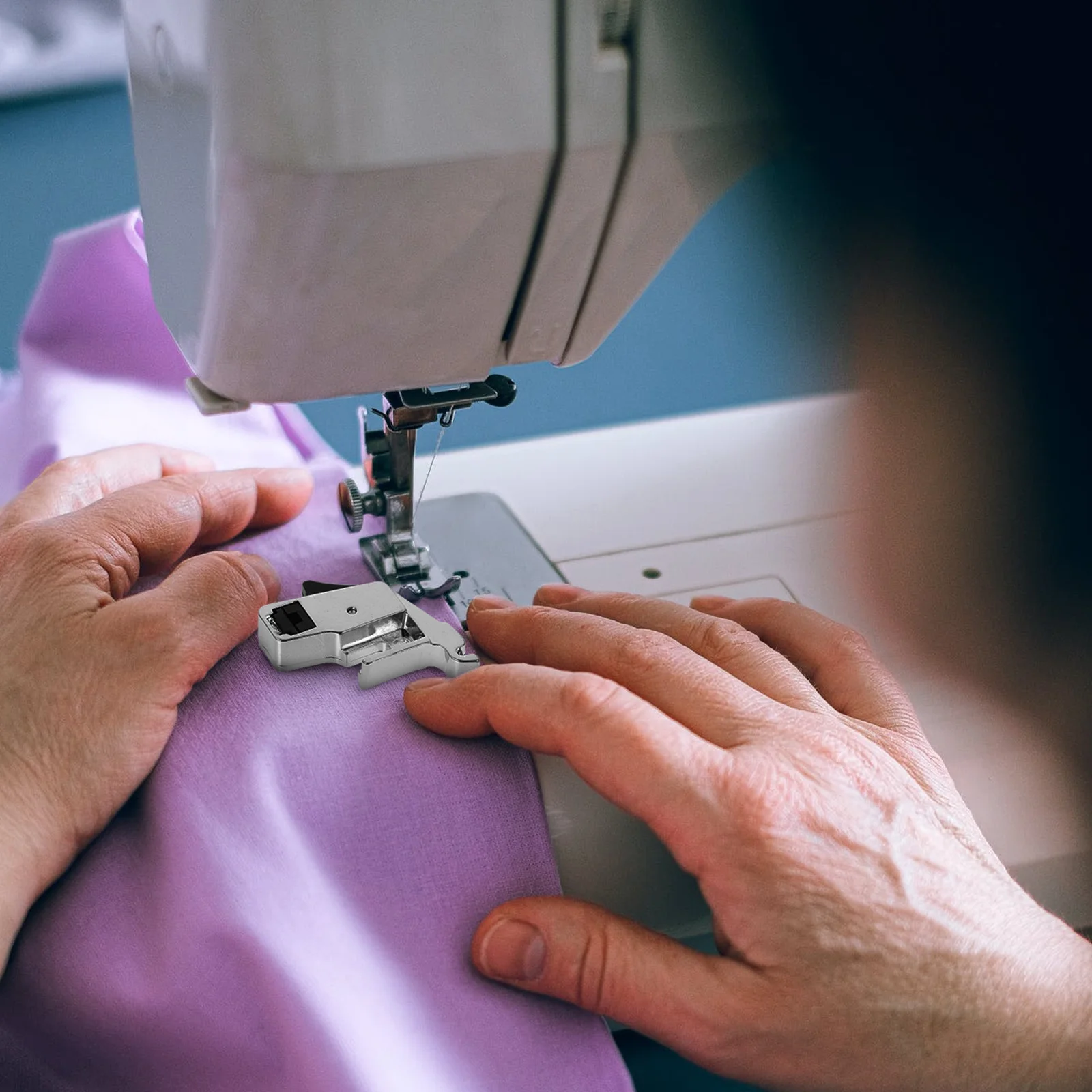 

6Pcs Quilting Presser Foot Handle Adapters Durable Sewing Machine Parts Patchwork Supplies Multi-Functional Presser Foot