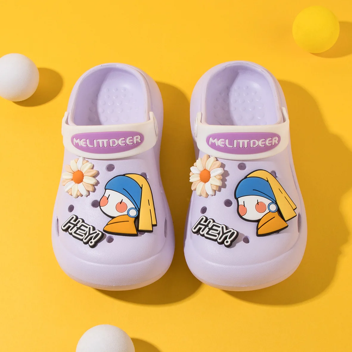 Wholesale Children's Cartoon Multi Label Hole Shoes Boys Girl Breathable Soft Soles Jelly Shoe DIY Cartoon Versatile Casual Shoe