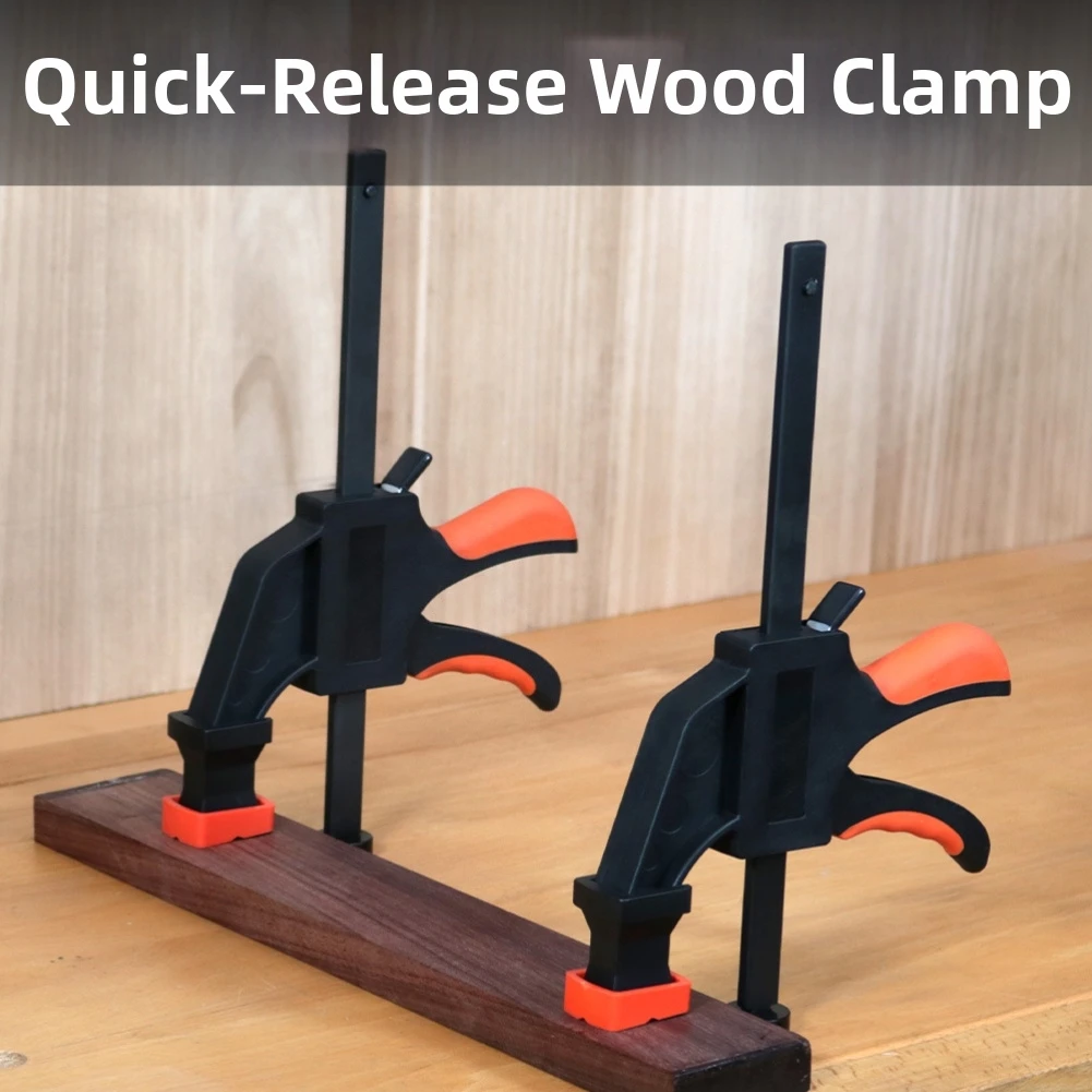 Quick Grip Workstation Dog Clamps 19mm 20mm Base For Woodworking Projects With Stable Hold And One Hand Operation