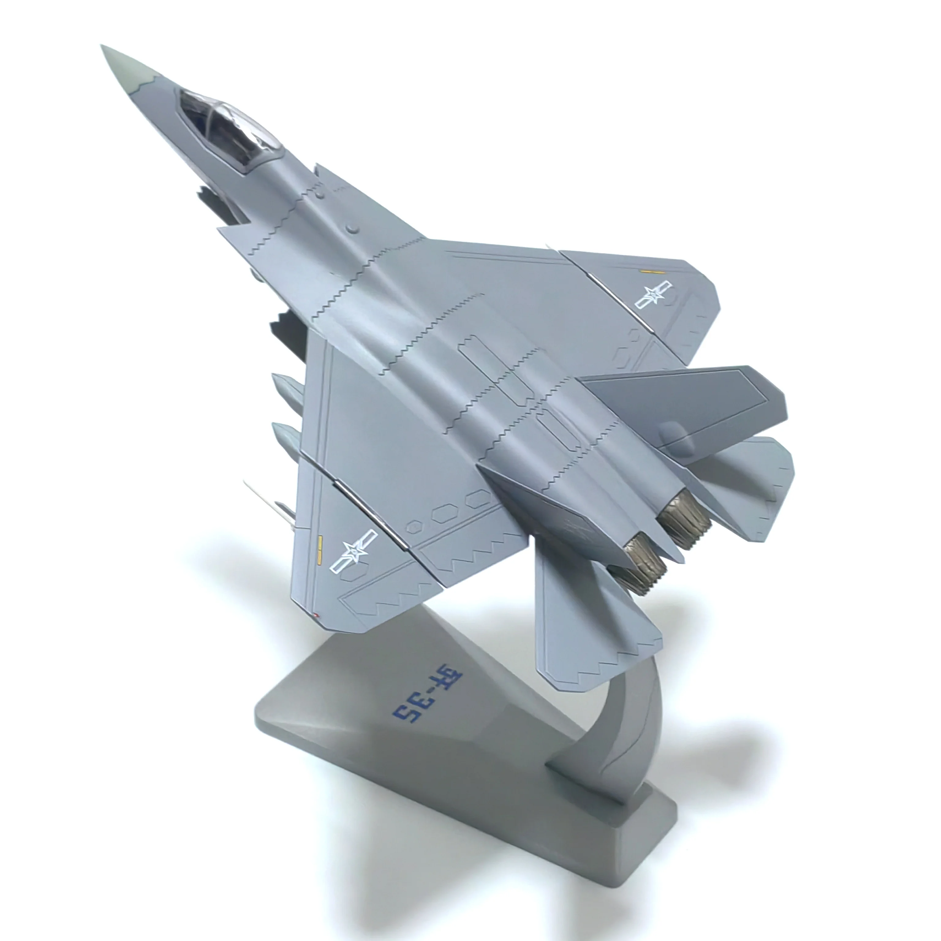 

J35 1/72 Scale Metal Model airplane (including base) Scale model Home placement, collection and decoration Creative gift