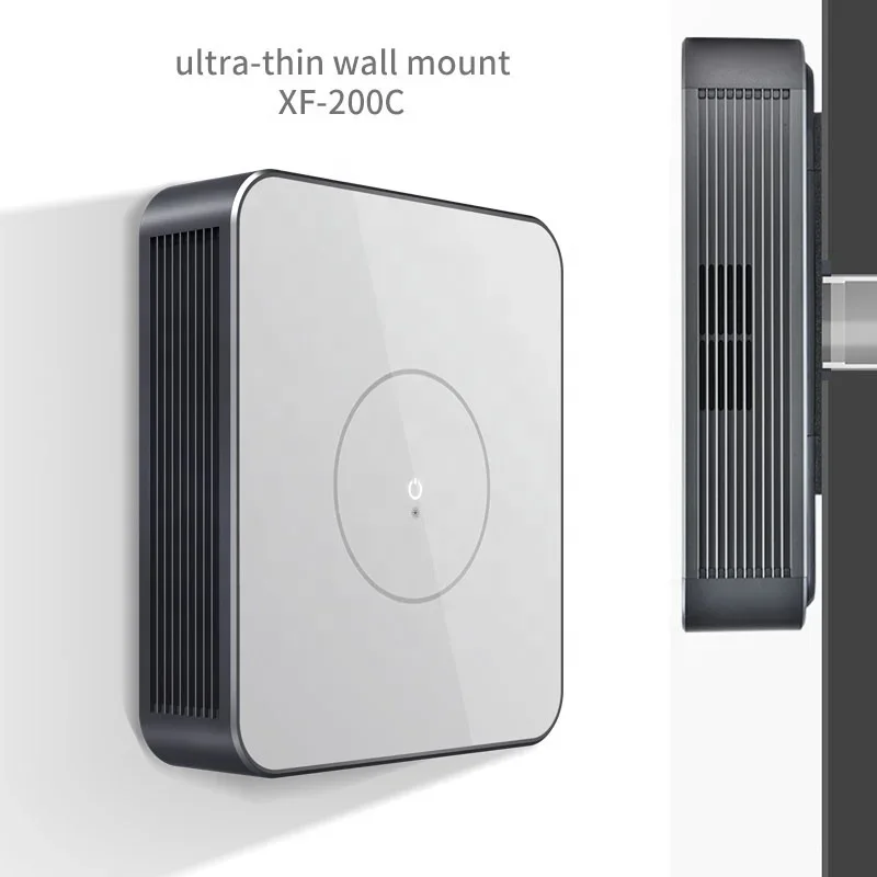 

Wall Mounted Air Purifier with Heating Room Fresh Air System Ventilation Intelligent Air Purifier H13 H14