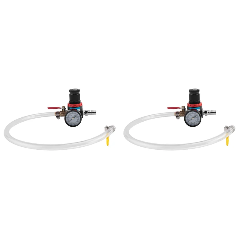 

2X Car Cooling Radiator Pressure Leak Tester Tank Fuel Tank Meter Tool