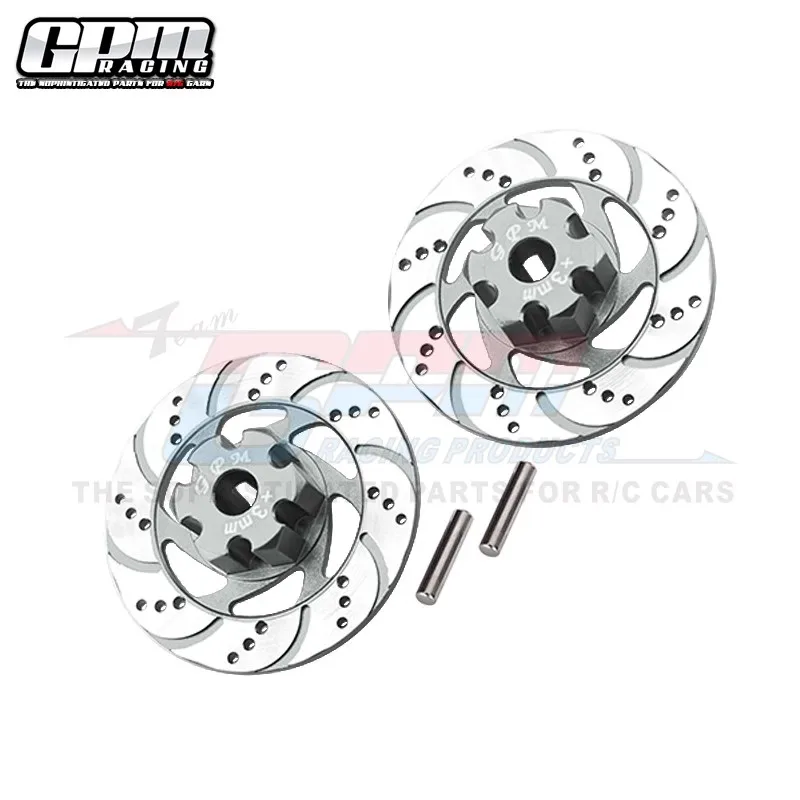 GPM Alumínio + 3mm Hex com Disco de Freio com Forro Prateado para 1/7 Traxxas UDR Unlimited Desert Racer