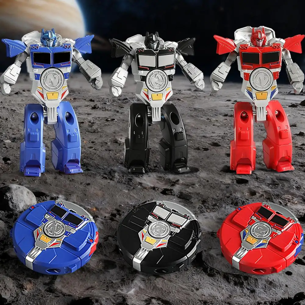 Rotating Finger Spinner Toys Antistress Stress Relief Deformation Robot Adult Sensory Toys Children's Gifts