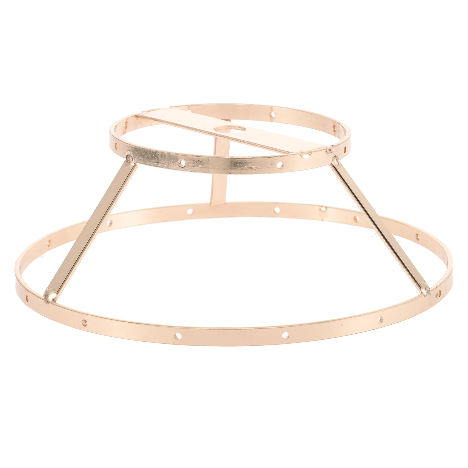 

DIY Lamp Frame 14 Diy Frame For Lampshade 5cm Double Layer Silver Metal Shells Chandelier Table Lamp Guard Accessories