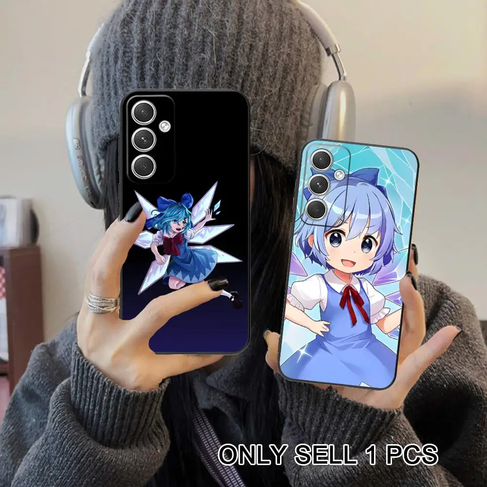 Touhou Cirno Phone Case for Samsung Galaxy S26 S25 S24 S23 S22 S21 S20 Note20 Plus FE Ultra Soft TPU Shockproof Cover