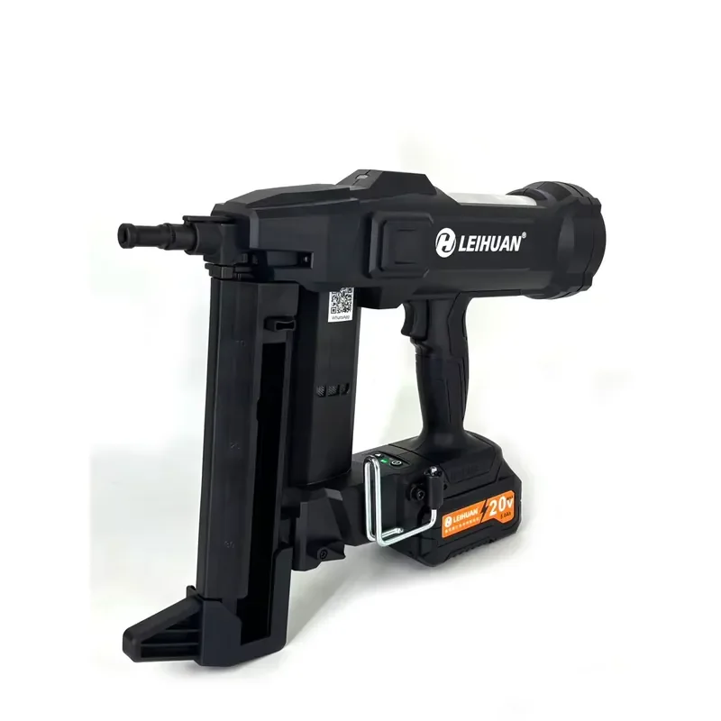 2026 For LEIHUAN100X Lithium Battery Cordless Concrete Nailer for Door Installation Heavy Framing Tool