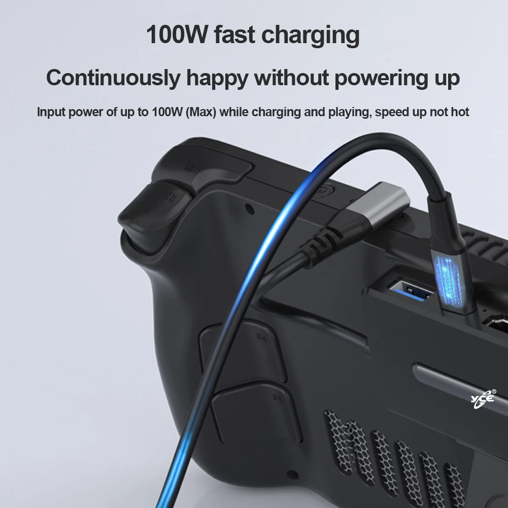 

Многофункциональный док-станция-концентратор 5-в-1 с зарядкой PD3.0 100 Вт, поддержкой HDMI 2.0 4K@60Hz и USB 3.0 10 Гбит/с для Steam Deck