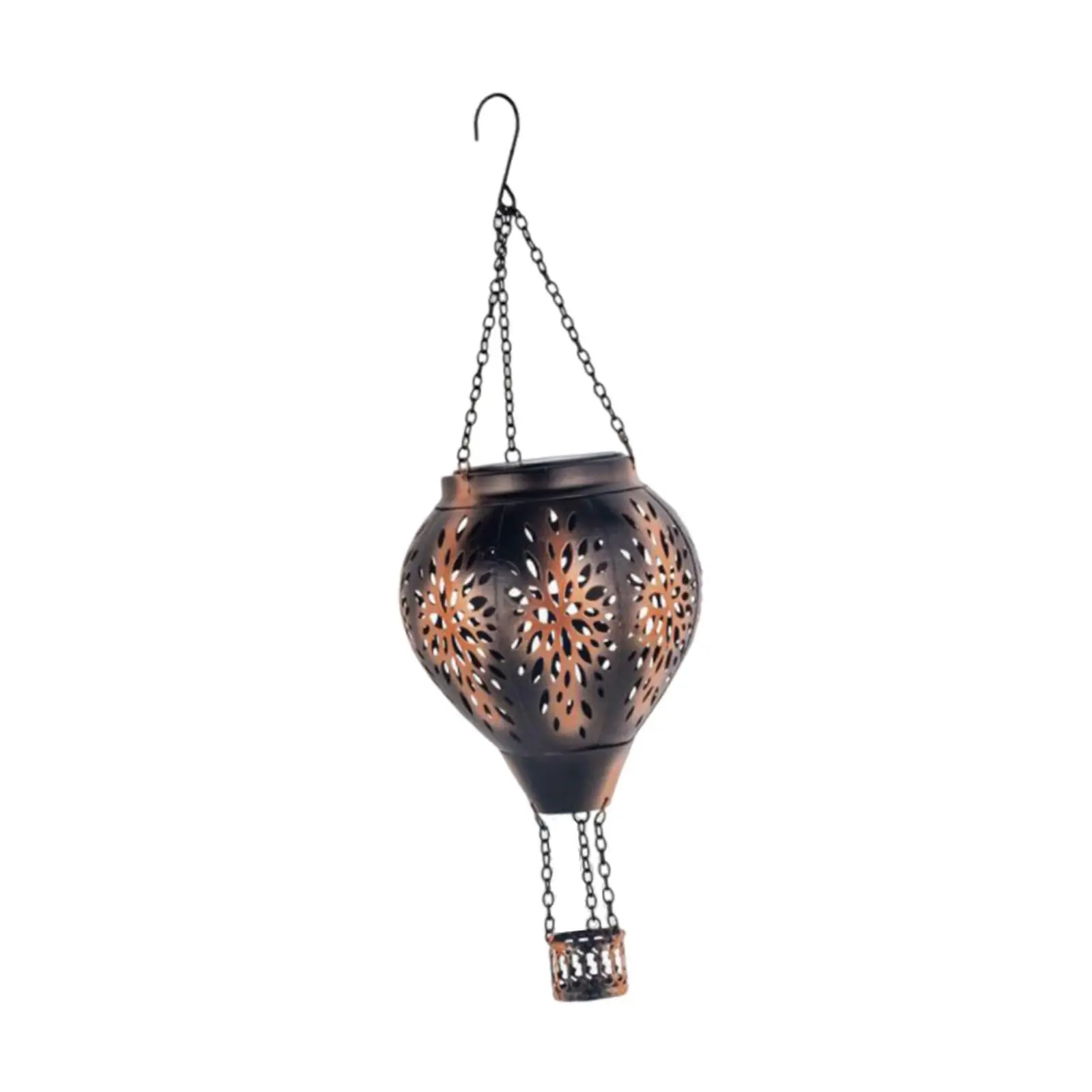 

Солнечный фонарь-воздушный шар, креативный декор с ажурным дизайном, подарок для украшения газона, сада, двора, улицы