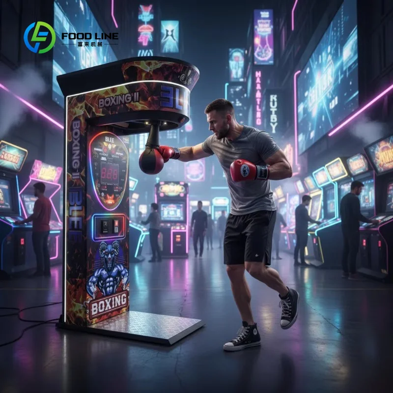 Customized Coin Operated Electric Boxing Machine with Card Reader Machine Arcade Sport Amusement Equipment Game Boxing Machine