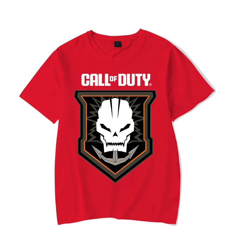 Men's Call of Duty Black Ops 6 T Shirt Funny Shooting Game Vintage Short Sleeve T-shirt Summer Streetwear Fashion Loose T-shirts