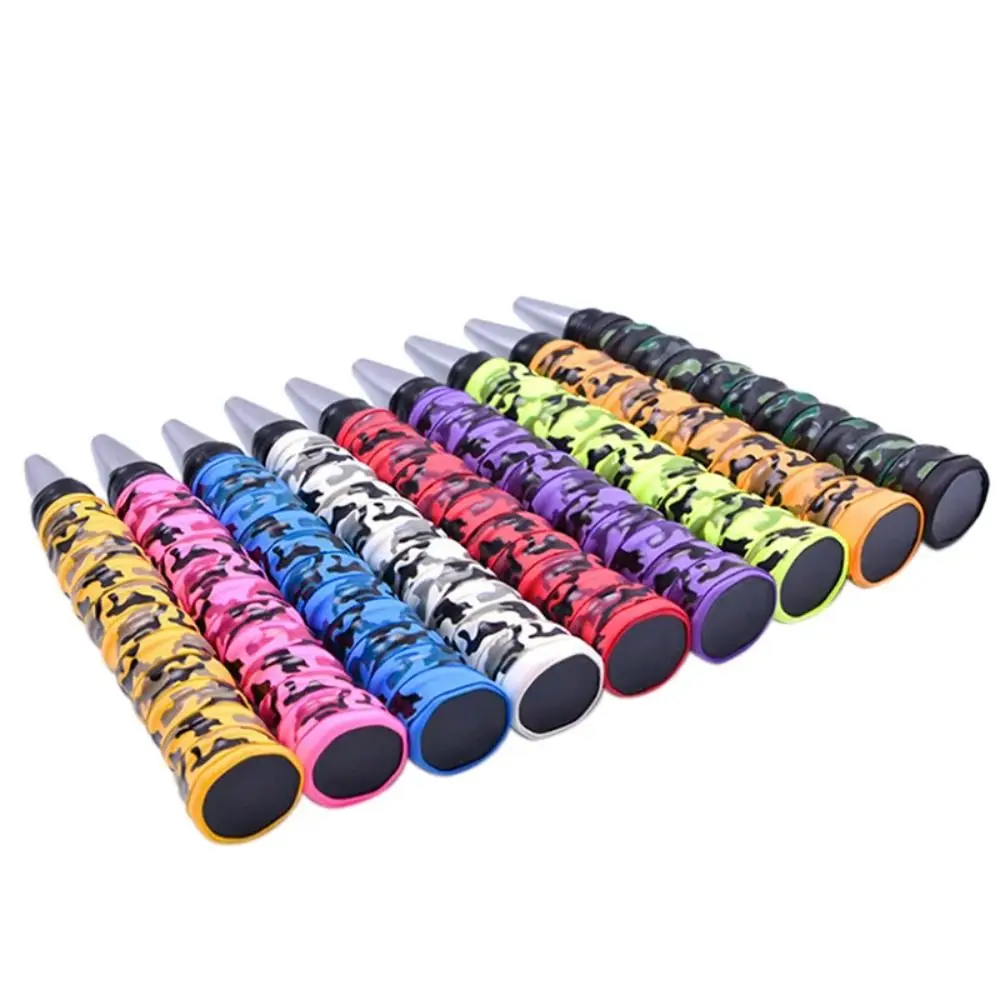 Soft Multicolor Badminton Racket Grip Tape 110*2.5cm Sweat Absorbed Racquet Overgrips Baseball Bats Anti-skid Sweatband