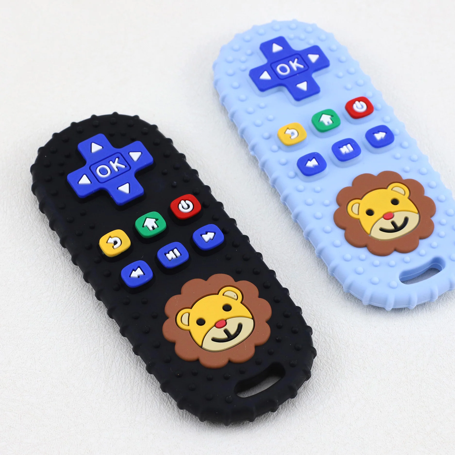 لعبة محاكاة لعبة التحكم عن بعد من السيليكون على شكل أسد كرتوني