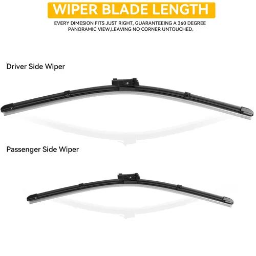 Imagen 2 del producto Limpiaparabrisas delantero LHD de Erick para Citroen C5 Aircross C5Aircross 2017 - 2024, cepillos para ventana de parabrisas de 28 ""+ 16""