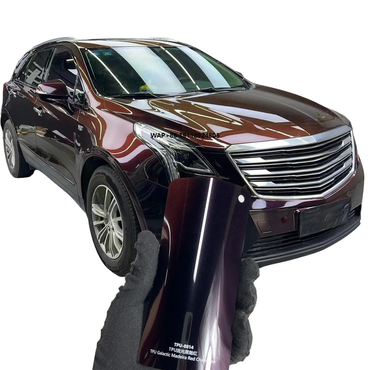 Ultra Matte PPF TPU Galactic Madeira Red Car Wrapping Foil with Body Function Color Changing Vinyl From Supplier