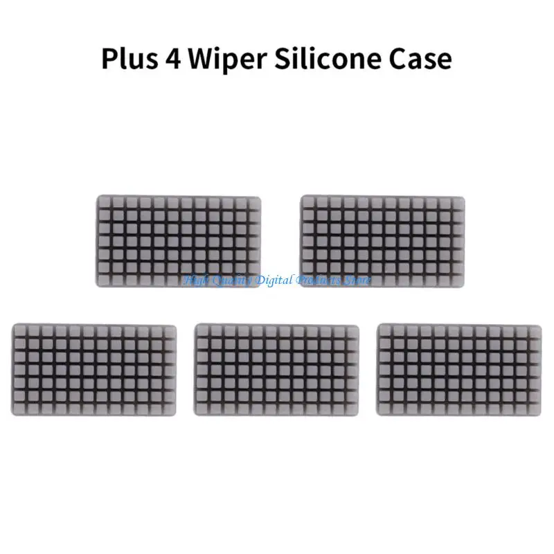 U2JE 5pcs Силиконовые кисти для чистки насадки для чистки насадки, установленные для плюс 4D Принтер