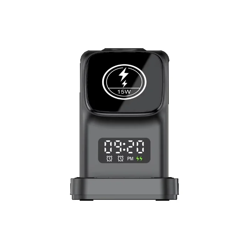 3 in 1 Qi Wireless Charger For Iphone For Earphone For Watch Magnetic 15W Fast Wireless Charging