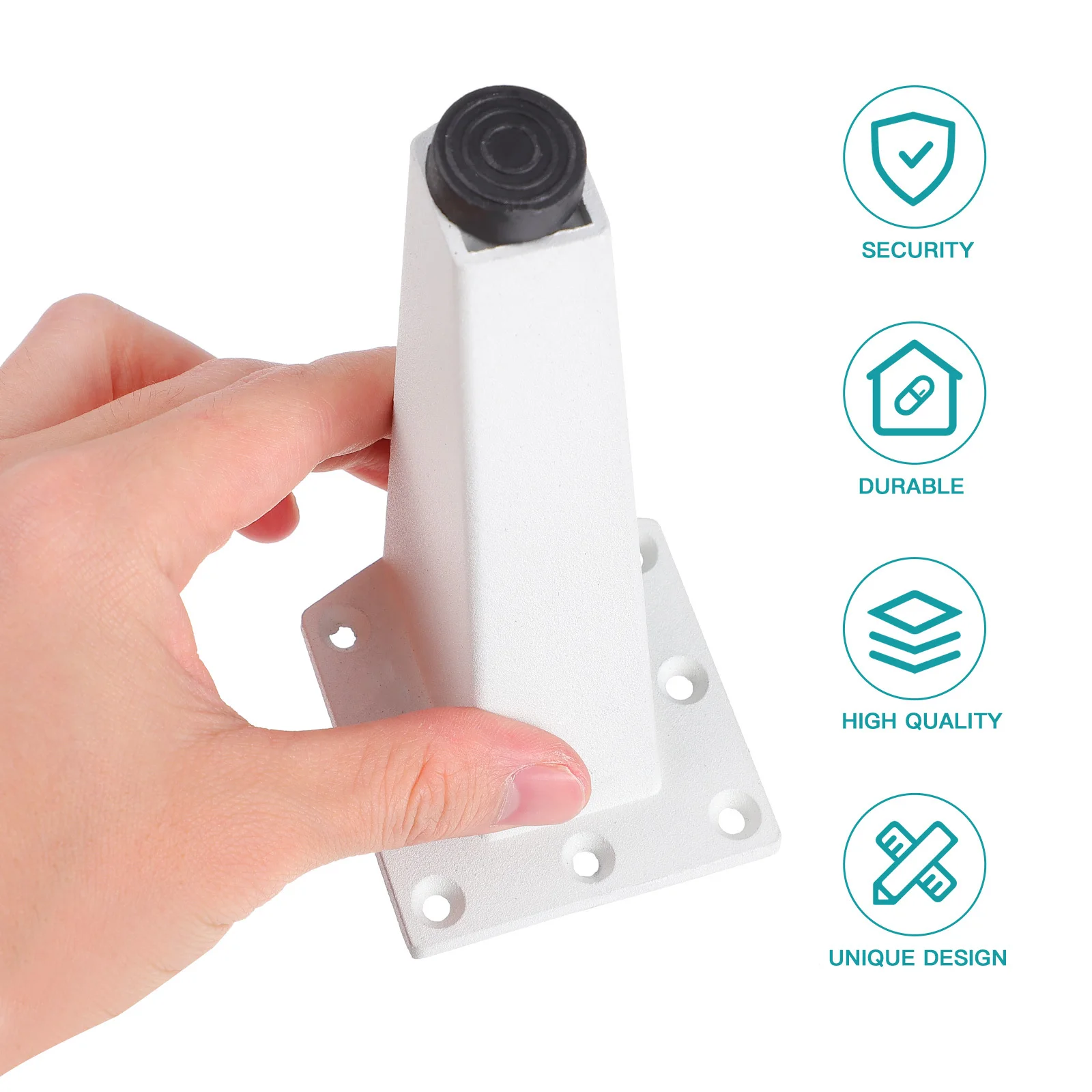 

4pcs Aluminum Adjustable Furniture Support Feet For Cabinet Tea Cabinet Sofa Support Feet Leg Table Bathroom Sofa