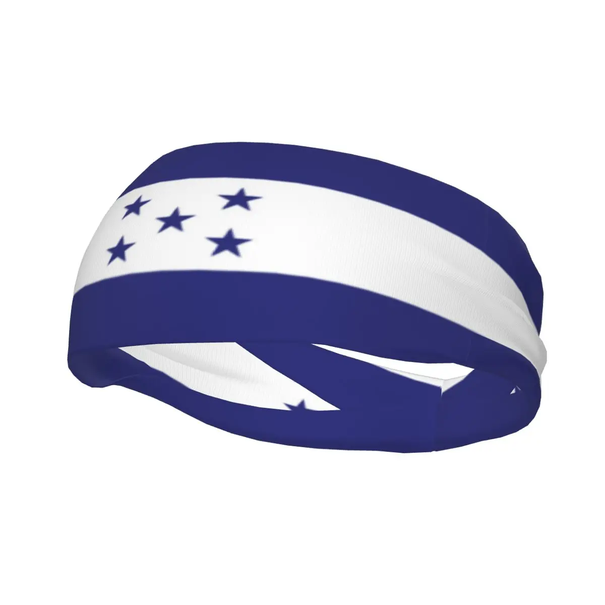 Sports Headband Honduras Flag Running Fitness Sweatband Absorbent Cycling Jog Hair Bandage