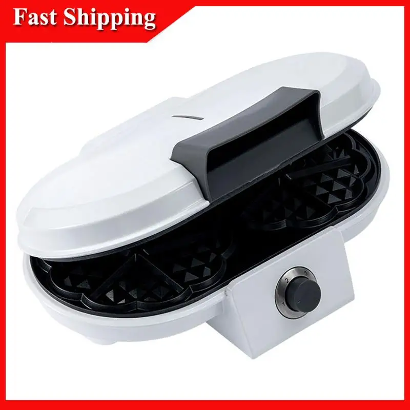 -A64E Home Love Waffle Maker Sandwich Maker Multi-Function Double Tray Waffle Maker Heating Breakfast Machine EU Plug