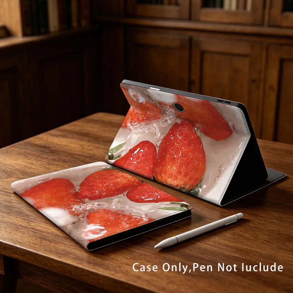 

Fresh Strawberry Water Soft For OPPO VIVO IQOO OnePlus Realme Pad 3 Pro 13 12.1 11.61 11.4 10.36 11 inch Tablet Case