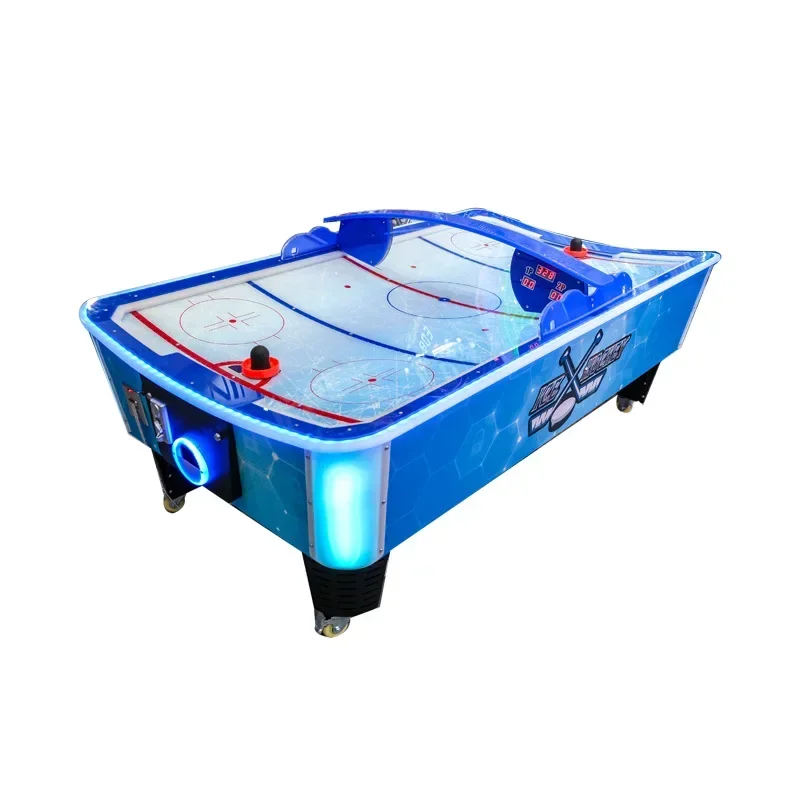 Two Players Interactive Indoor Meteor Air Hockey Game Coin Operated Arcade Hockey Games Machines For Shopping Mall