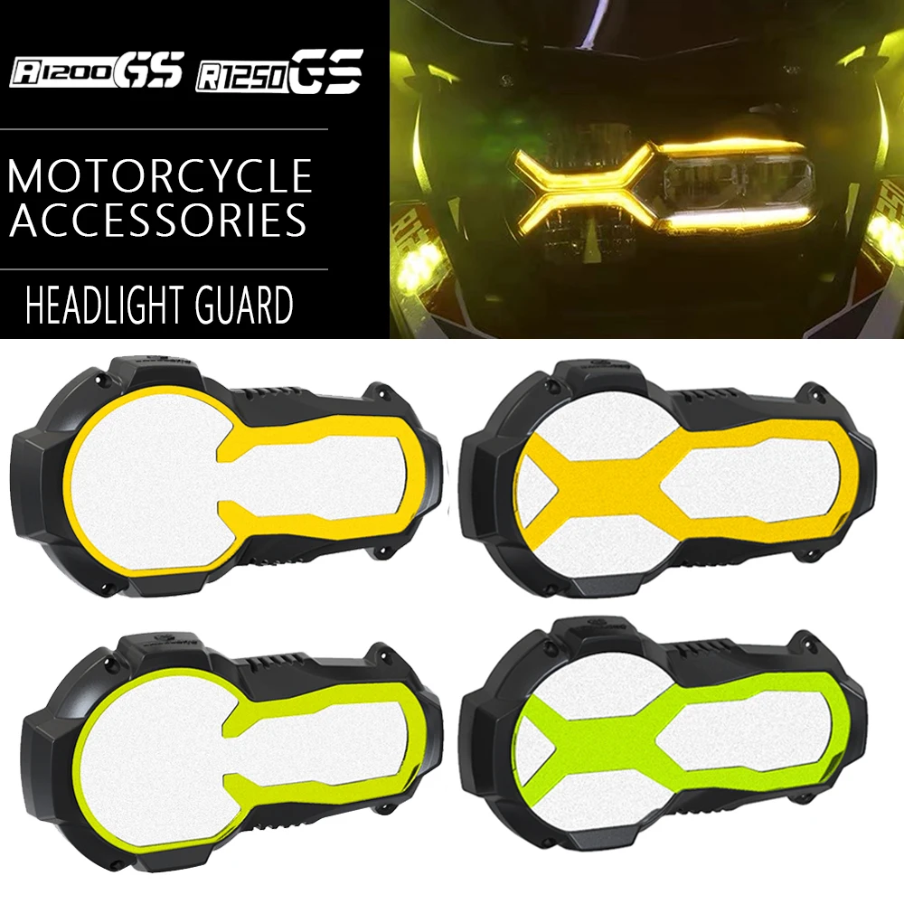 

For BMW R1200GS R 1200 GS LC Adventure R1250GS ADVENTUER R 1250 GS ADV Motorcycle PC Headlight Guard Protector Cover Protection