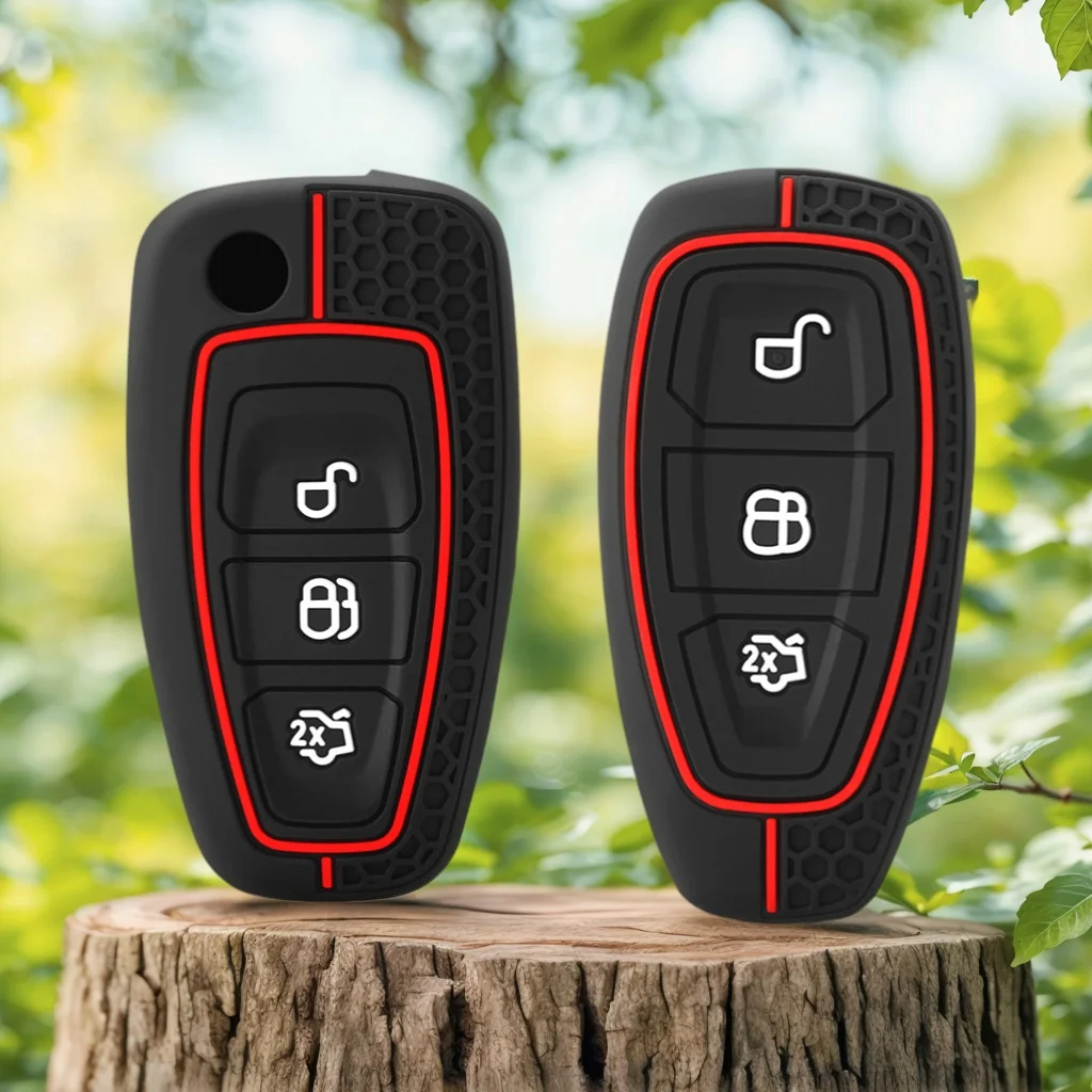 

Чехол для дистанционного ключа автомобиля, защитный чехол для Ford Focus 4 C-max S-ST Galaxy Mondeo Ranger Transit Tourneo Ecosport Kuga