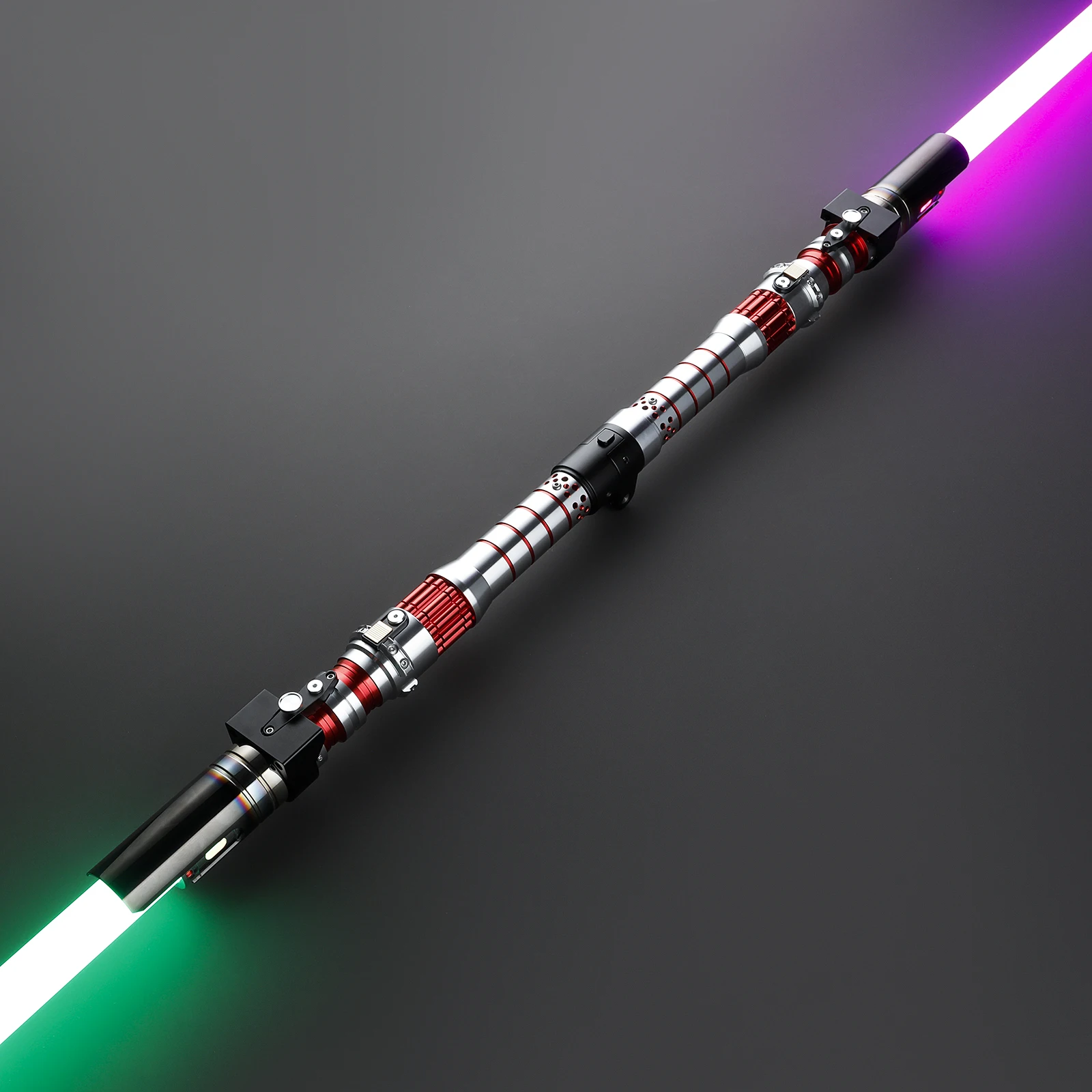 Punksabel Lichtzwaard Neopixel Jedi Laserzwaard Zwaar Duelleren Gevoelige Gladde Oneindig Veranderende Hitting Geluid Licht Sabel Speelgoed