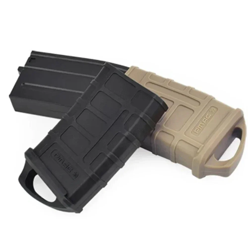 Tactical Magazine Pouch Universal 5.56 M4/M16 Mag Carrier  Fast Magazine Rubber Holster Pouch Sleeve