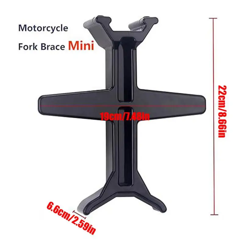 Garpu depan pelindung braket garpu, penstabil penahan guncangan penjaga stabil sepeda motor tutup garpu depan