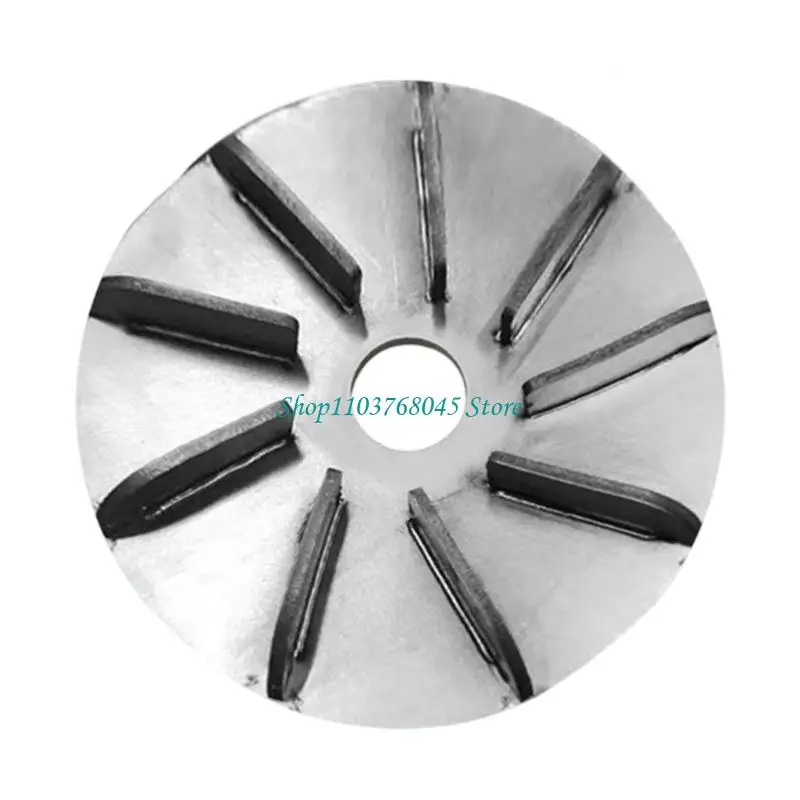 R53F Livestock Grooming Disc Heavy Duty Stainless Steel Hair Remover Scrapers Disc For Farm Animal Quick Dehairing Processing