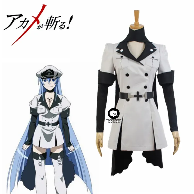 

Japanese Anime Akame ga KILL Esdese Esdeath Cosplay Costume Esdese Akame ga KILL Cosplay Costume