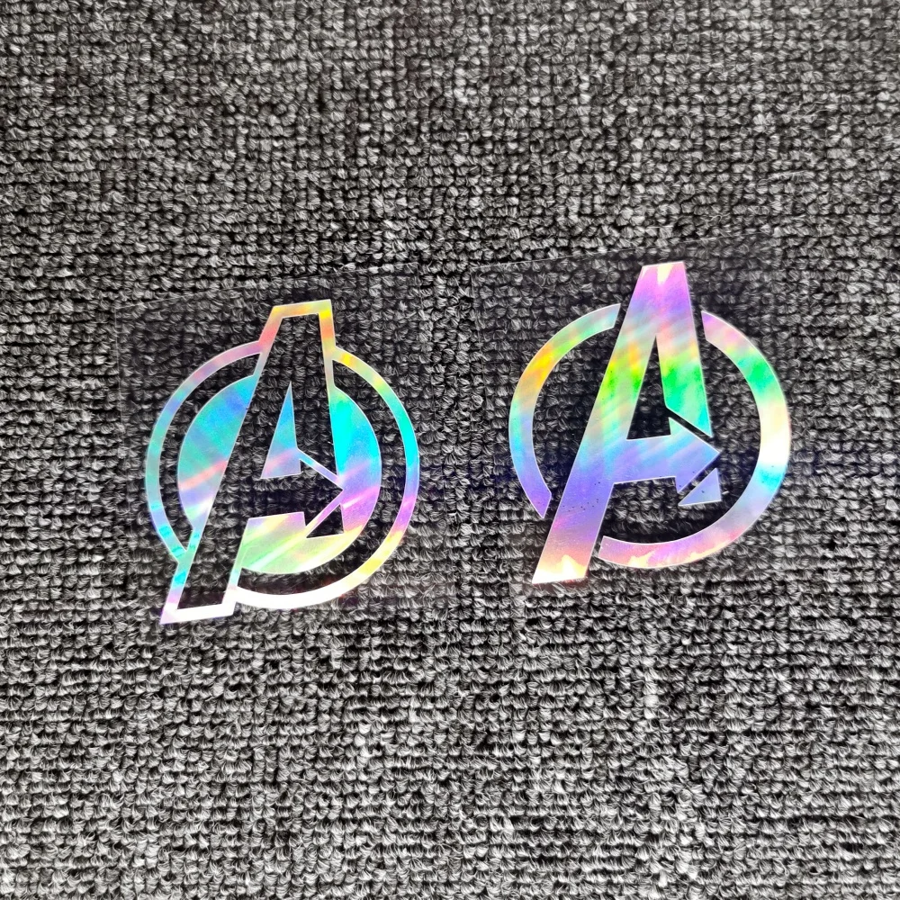 Car Stickers A Star Round Logo Reflective Decoration For Fuel Tank Cap Window Bumper Trunk Motorcycles Helmet Laptop Iphone D9