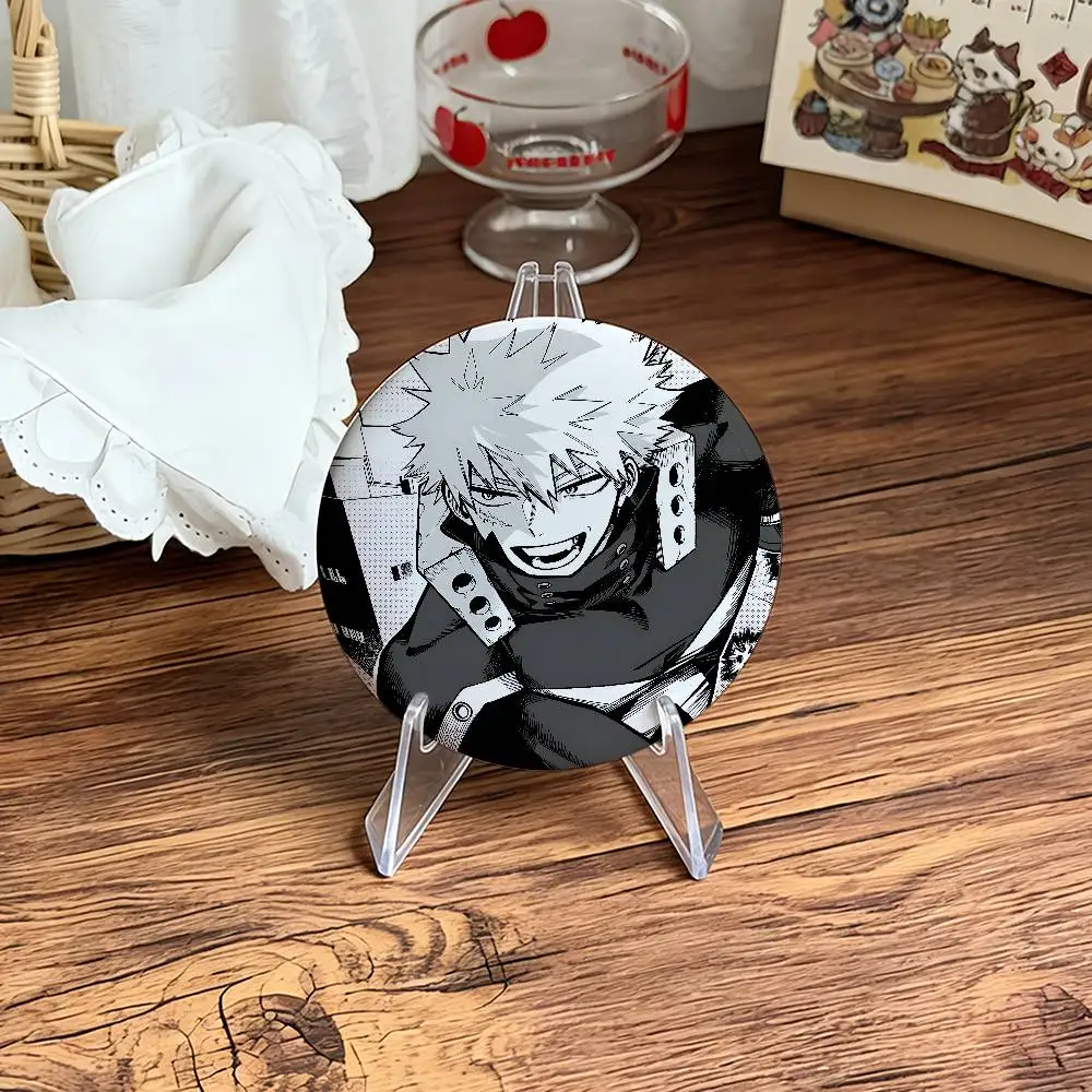 K-Katsuki Bakugos Badge Pins For Friend, Backpack, Clothing, Collectible Accessories, Jewelry Gift