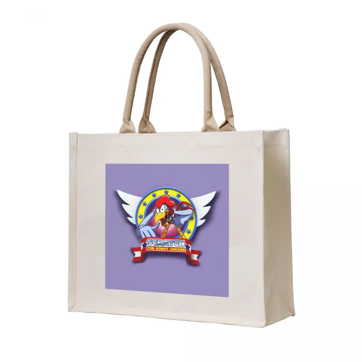 

Scratch Emblem Tote Bag woman shopping bag cloth bag woman Portable shopping Gift