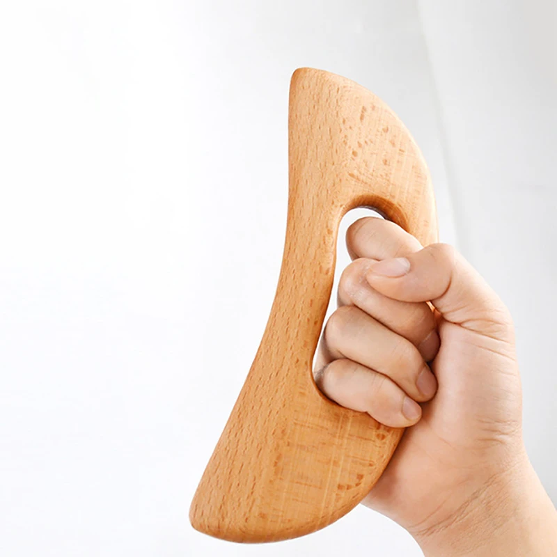 Gua Sha Scraping Massage Tool, Natural Wood Guasha Board,  for SPA Acupuncture Treatment, Reducing Neck and Muscle Pain