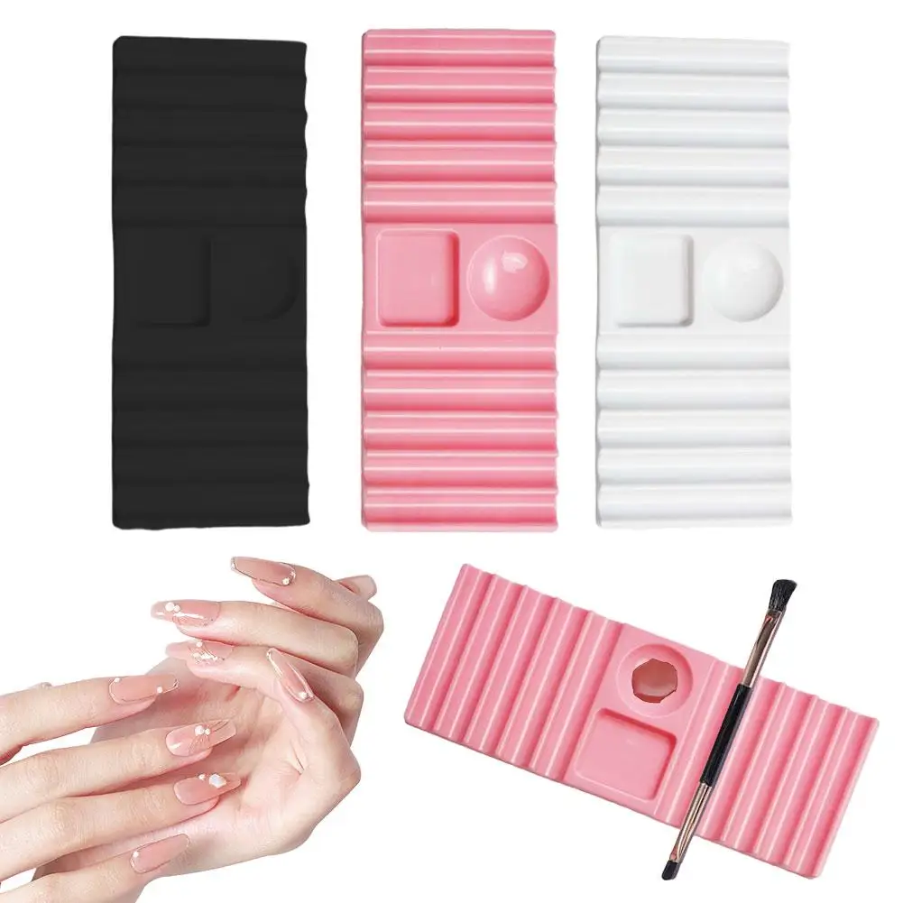

Dual Form Holder Plastic Pen Stand for Nail Art Tool Nail Brush Holder Storage Nail Extension Molds Holder Display Manicure Tool